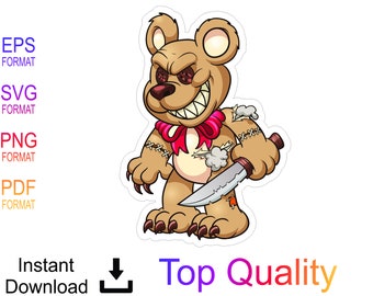 Download Cartoon Bear Svg Etsy