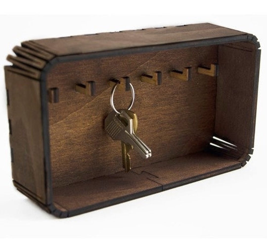 Keykeeperboxkeyrackwallmount 6mm Plywood 3D Model 3D Etsy