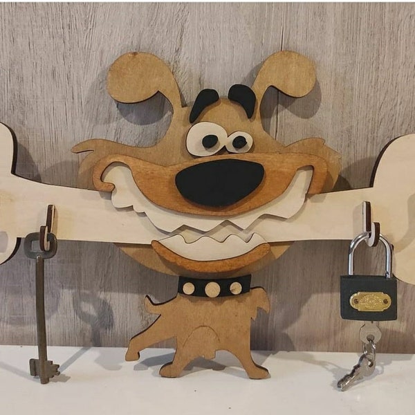 Wooden Key Holder Etsy