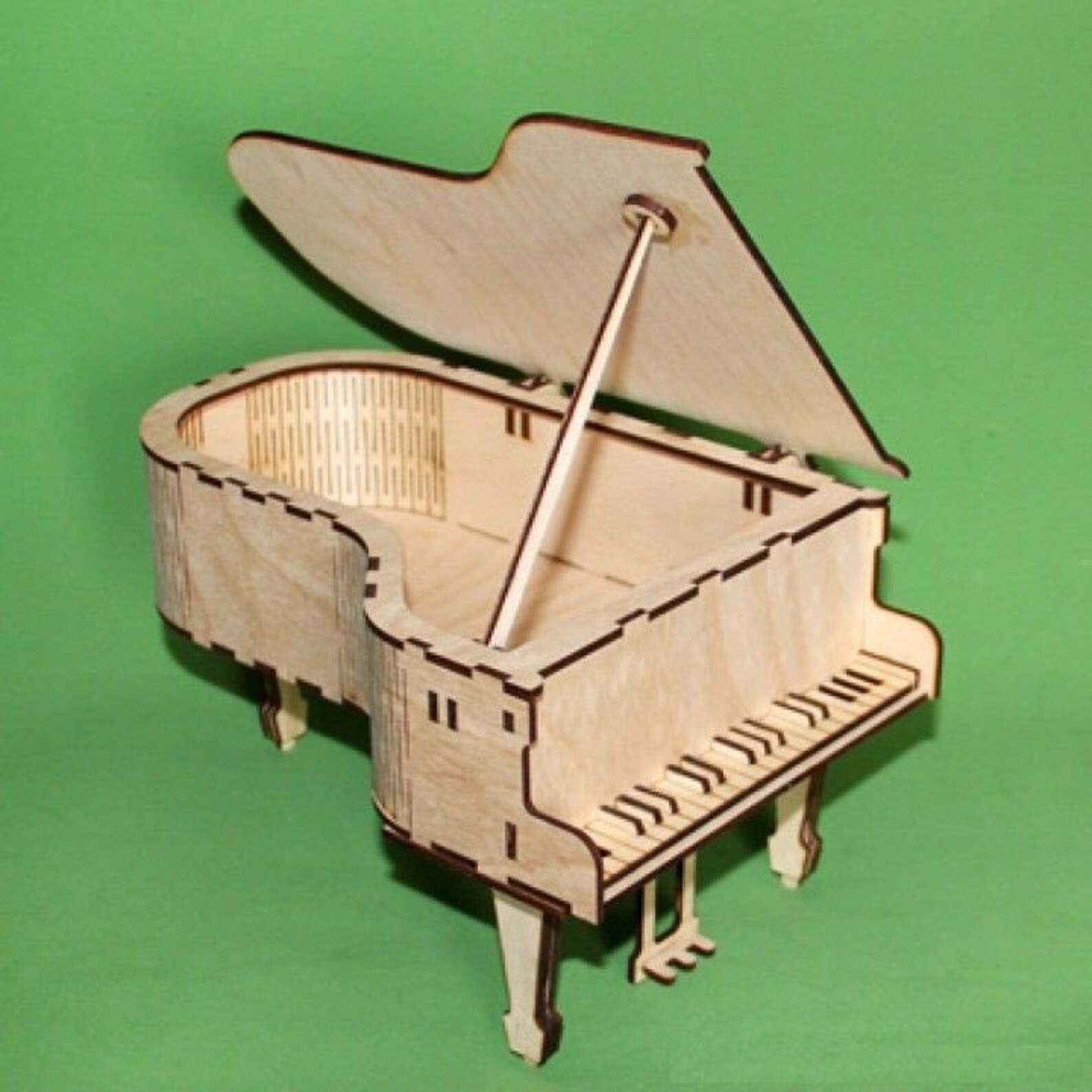 Pianoboxmusiclovergiftbox 3D Model 3D Puzzle Laser Etsy