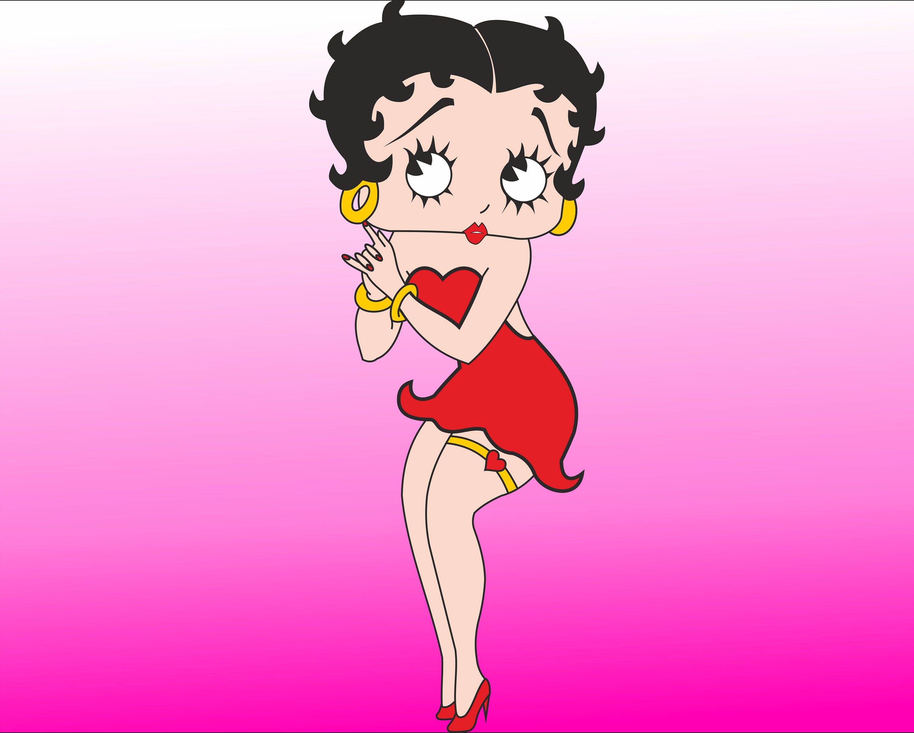 Betty Boop Svg Eps Png Pdf Cricut Silhouette Instant - Etsy Schweiz