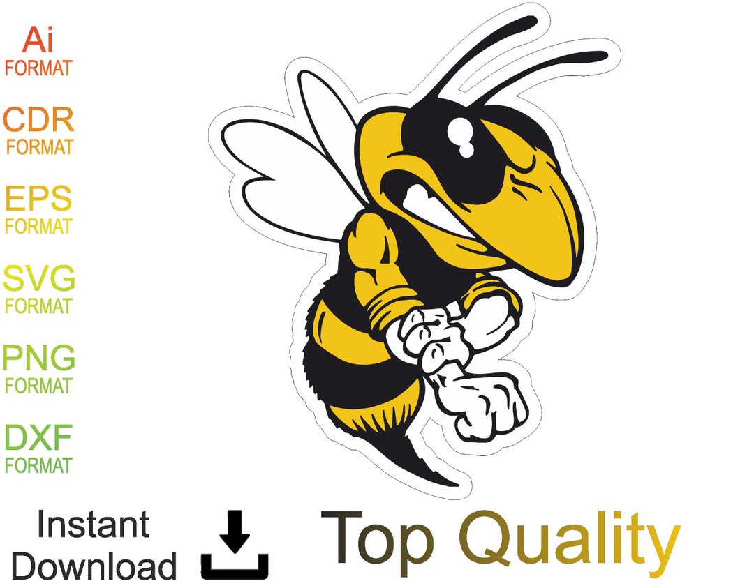 Angry Bee Svg Eps Png Pdf Cricut Silhouette Instant - Etsy Singapore