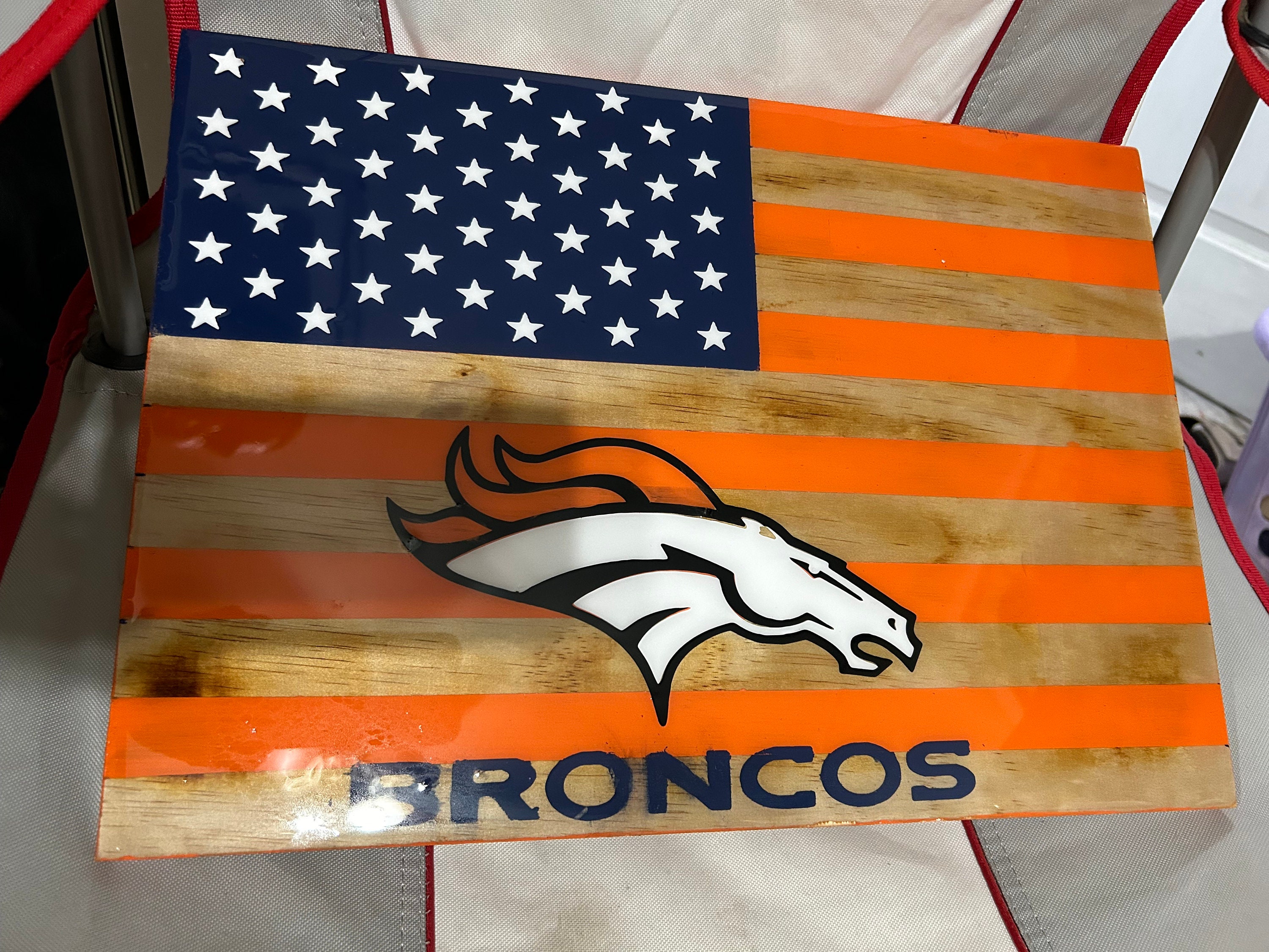 Bandiera Denver Broncos WinCraft 3x5 Piedi - Outdoor Per Tifosi