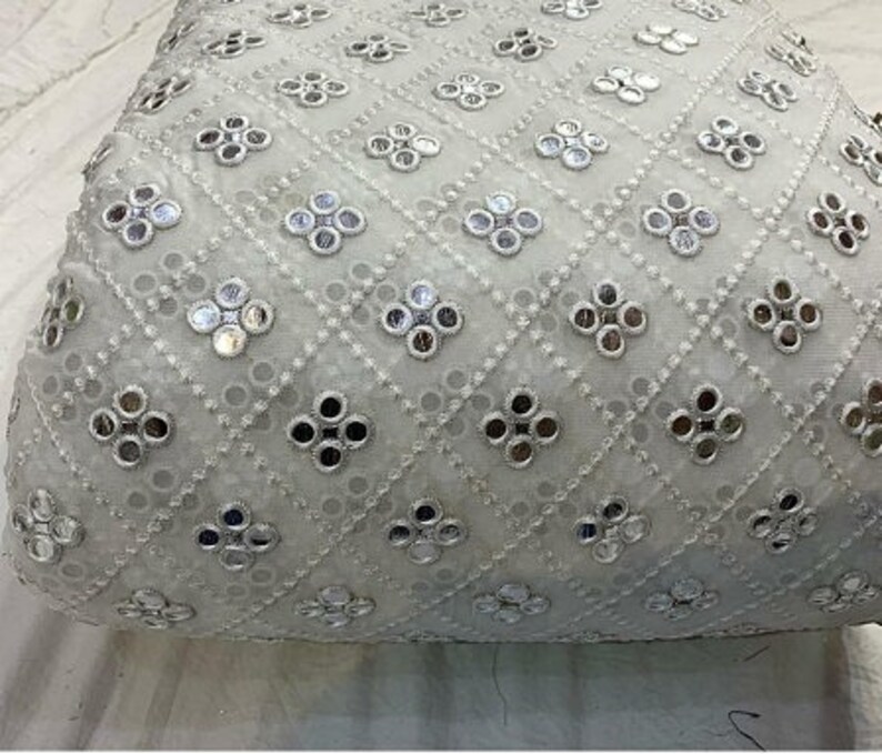 Dyeable Mirror Fabric By Yard Etsy