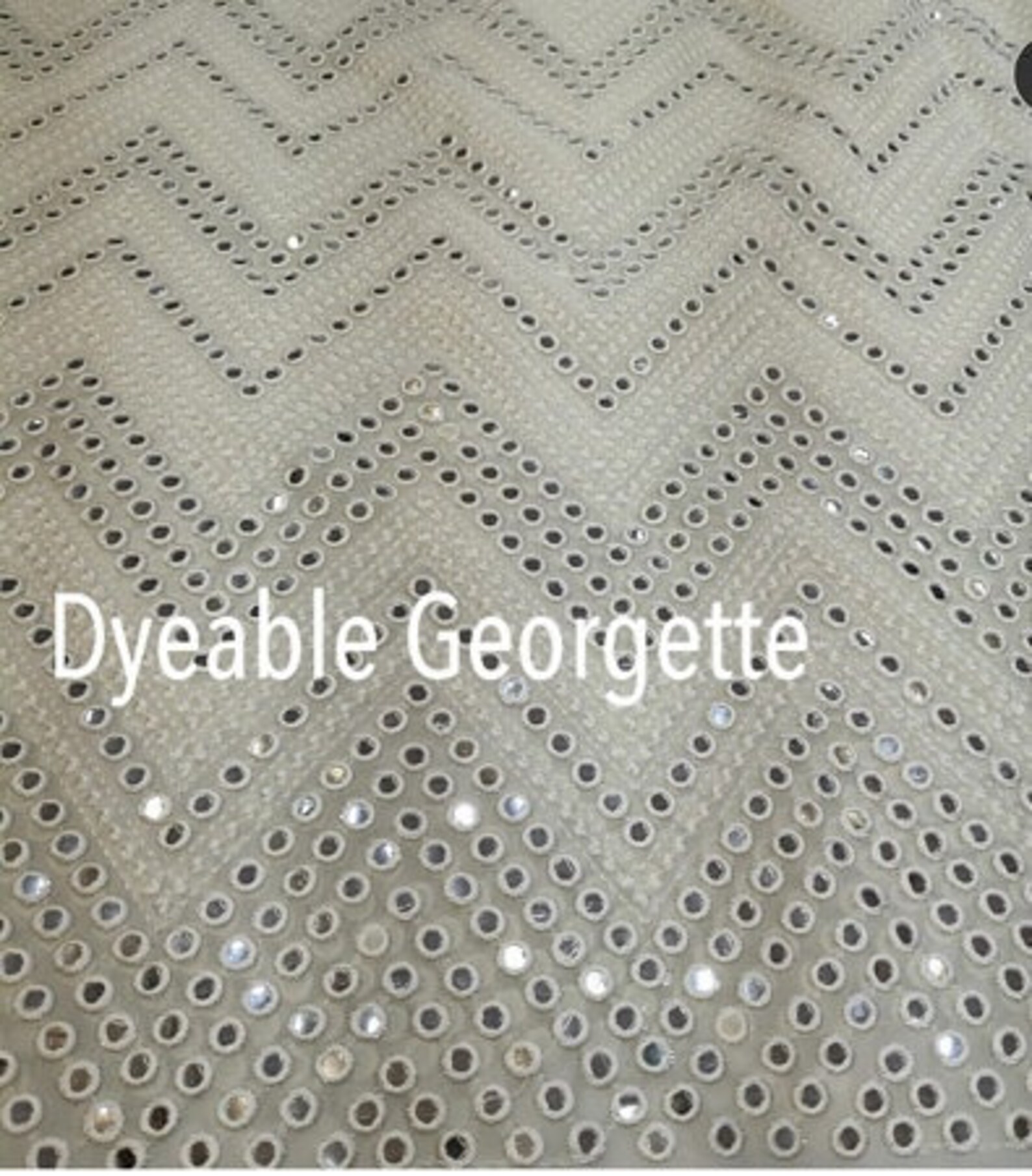 Dyeable Mirror Fabric By Yard Etsy