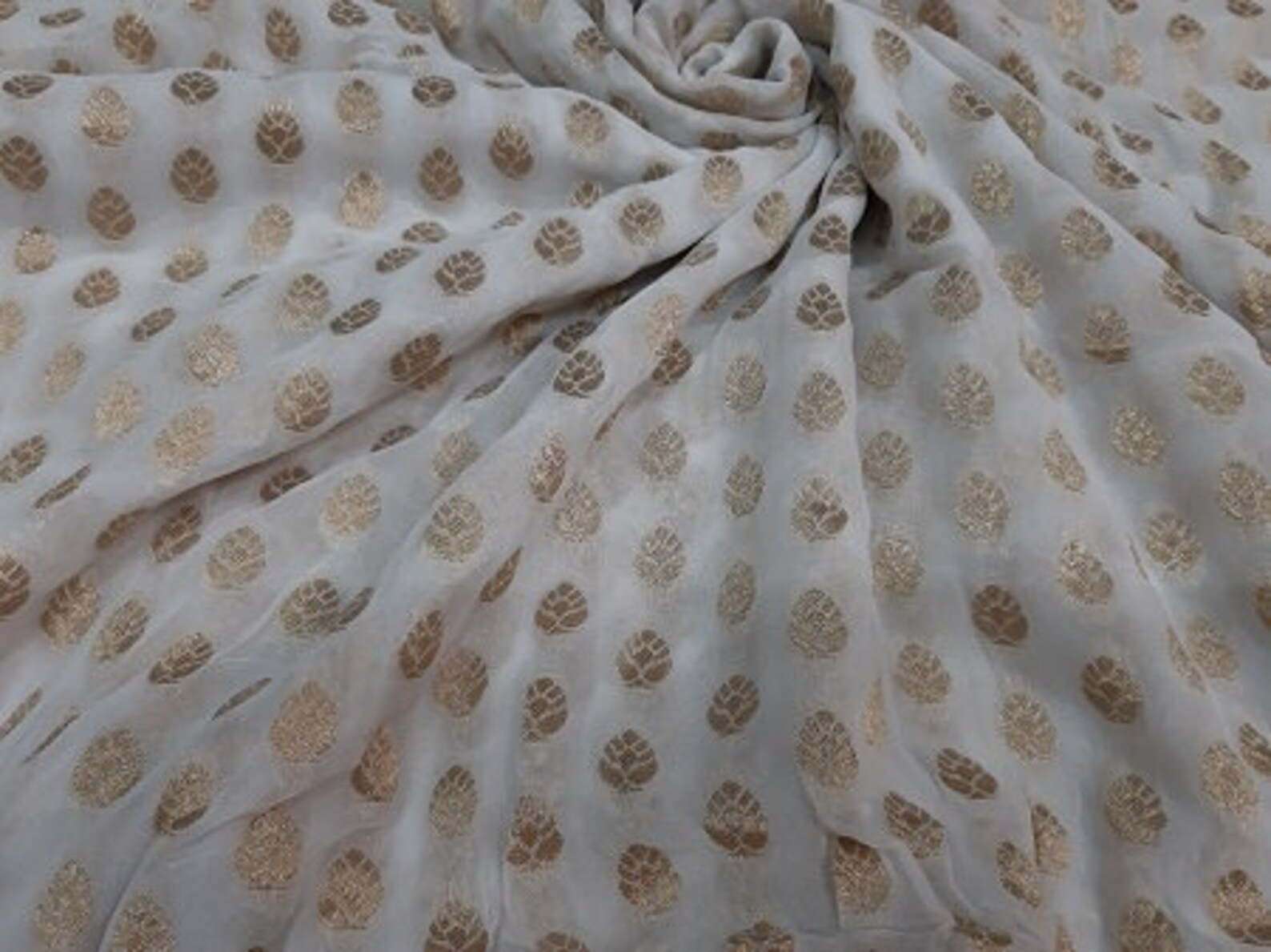 Dyeable Brocade Fabric By Yard Etsy