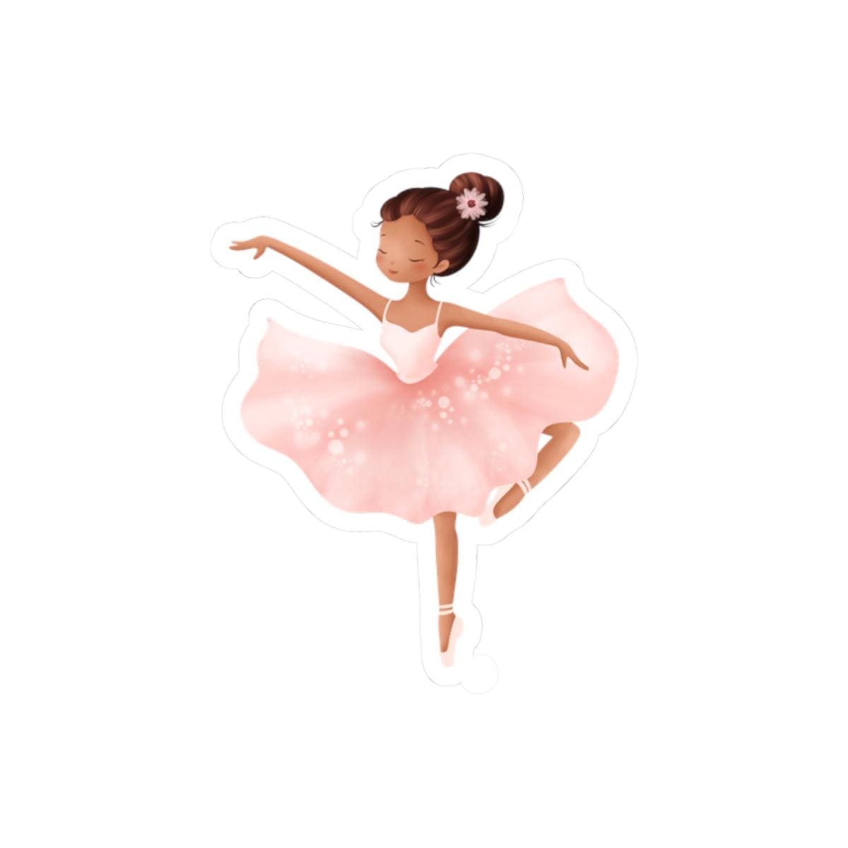 Ballet Ballerina Sticker | Vinyl Decal, Pink Tutu Dance Design - Etsy