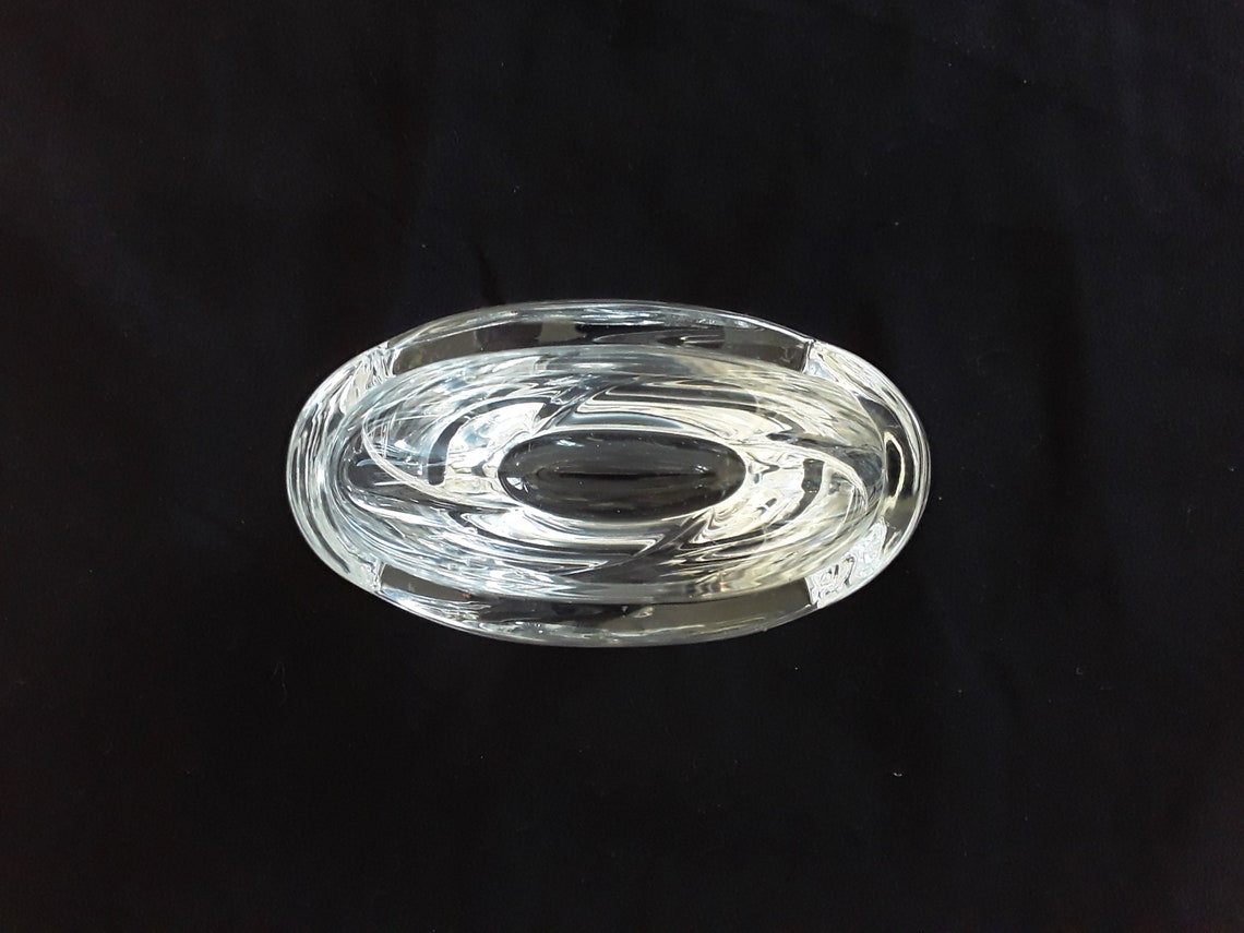 Vintage Art Deco Signed Rogaska Crystal Glass Maestro Vase | Etsy