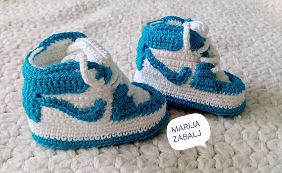 crochet converse newborn high tops