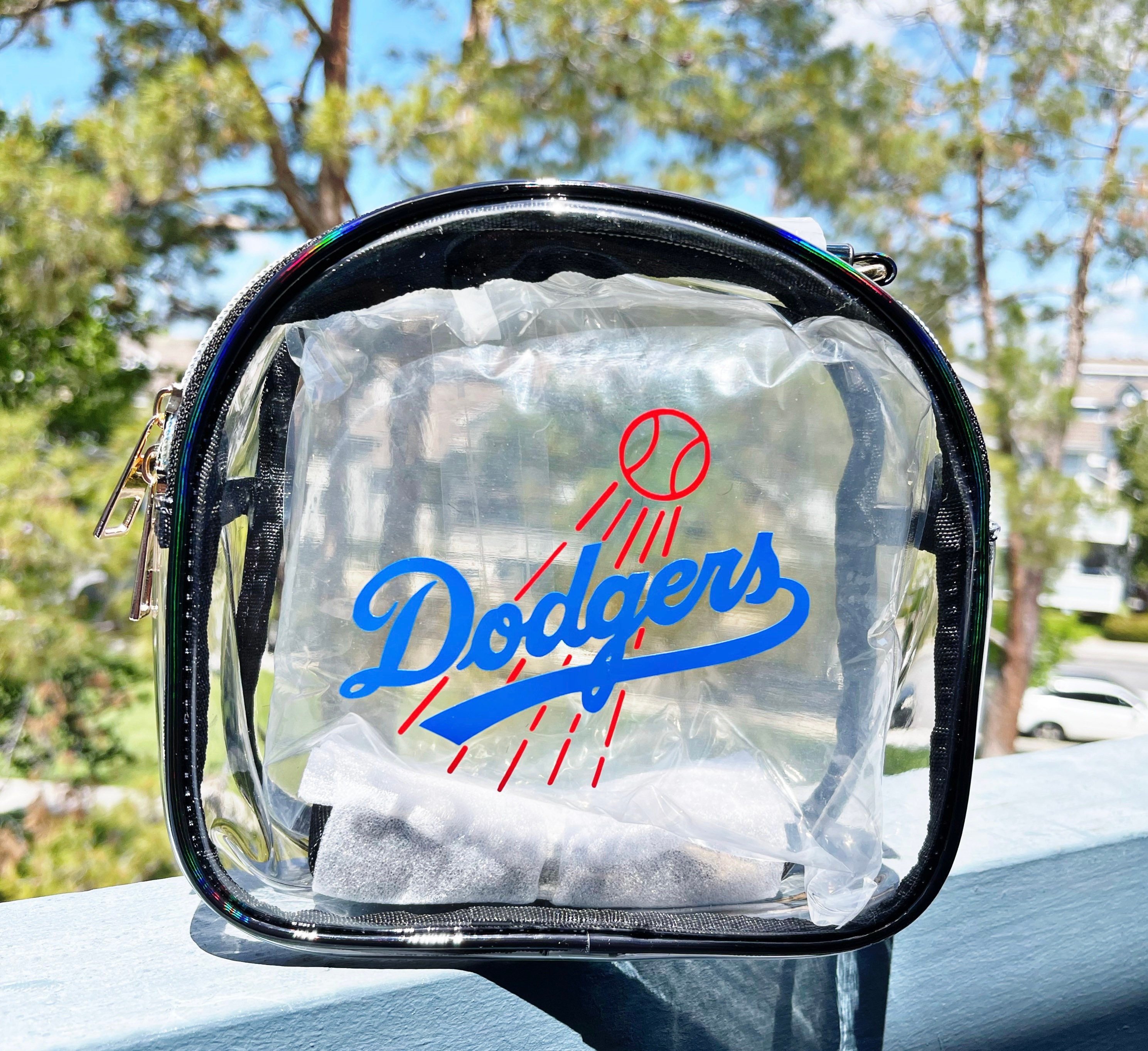 dodgers clear bag