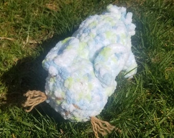 Conejito Amigurumi/Alivio del estrés del conejo/Crochet del conejito de Pascua