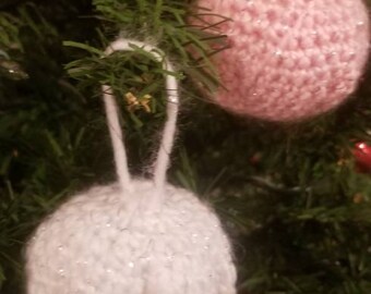 Paquete de 4 Bobbles/Crochet/Amigurumi de adorno brillante
