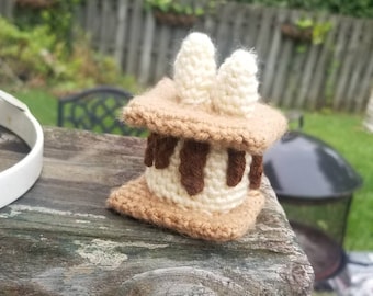S'mores Bunny Amigurumi/Alivio del estrés