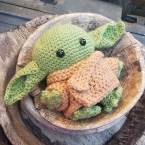 The Child/Crochet/Amigurumi/Stress Relief/Star Wars Inspired Toys