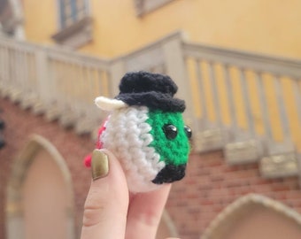 Abeja italiana/Abejorro italiano/Abejas tejidas a crochet/Abejas de todo el mundo/Mafioso/Amigurumi/Alivio del estrés/Juguete antiestrés
