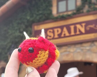 España Abeja/Amigurumi Español/Bailarina Flamenca Crochet/Bandera Abejorro
