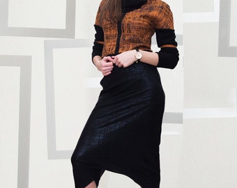 Pantalon Harem, Pantalon Harem d’hiver, Élégant Survêtement Femmes, Pantalons Harem noirs, Pantalon Harem taille Plus, Ensemble deux pièces, Blouse en coton, Femme