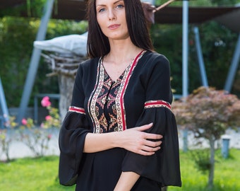 Bulgarian Dress, Bulgarian Clothing, Folklore Dress, Bulgaria, Festival Dress, Bulgarian Embroidery, Folk Dress, Bulgaria, Embroidered dress