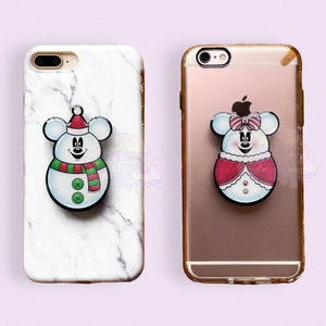 Mouse Snow People Phone Grip