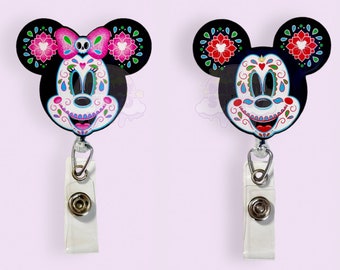 Day of The Dead Mouse Badge Reel