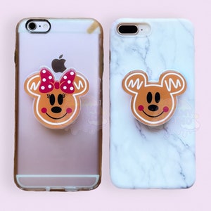 Gingerbread Mouse Phone Grip