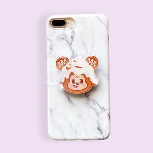 Cinnamon Roll Mouse Phone Grip