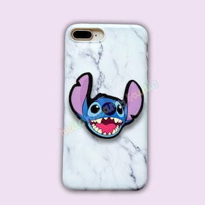 Blue Alien Phone Grip