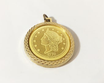 1776 Gold Coin Etsy
