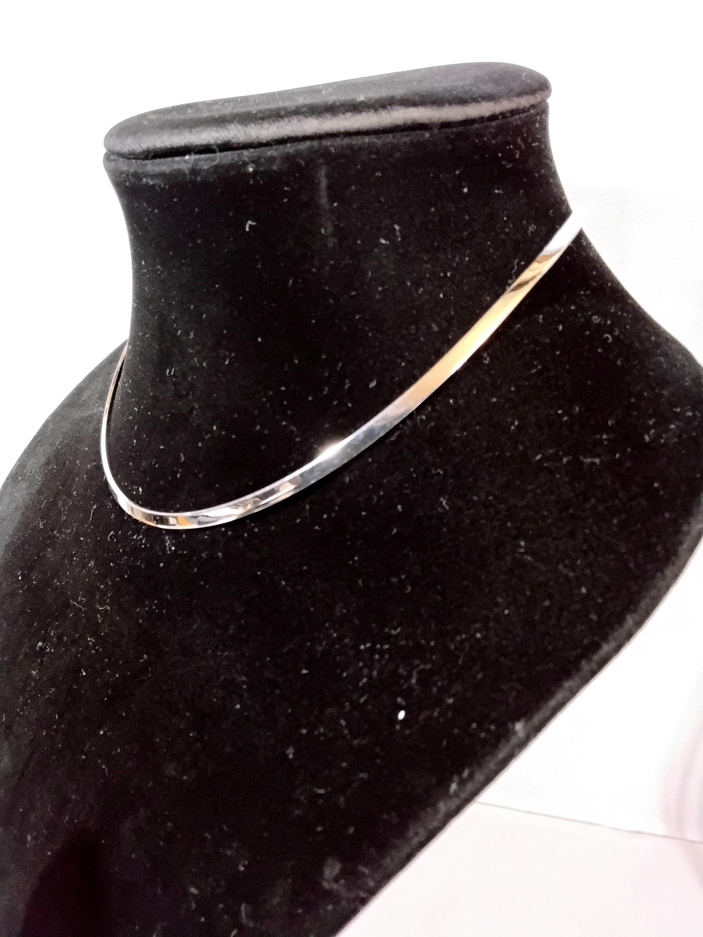 925 Sterling Silver Tiny Disc Station Choker Necklace - 2.9mm Disc, 12.5-15.5 Inch Cable Chain