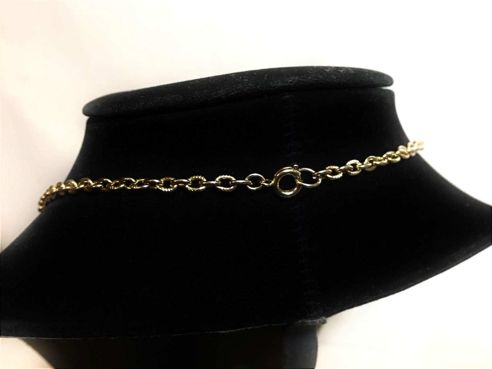 Vintage Gold Tone Opera Necklace: Caged White Bead Station Chain - Etsy