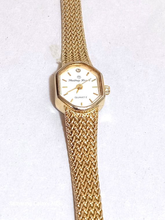 Vintage Gold Tone MATHEY TISSOT  Ladies Watch for 