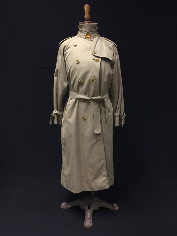 1960's Vintage Burberry for Harrods Trench Coat - Etsy UK