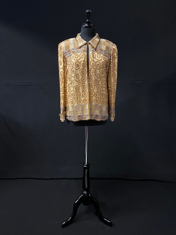 Gold Sequin Jacket