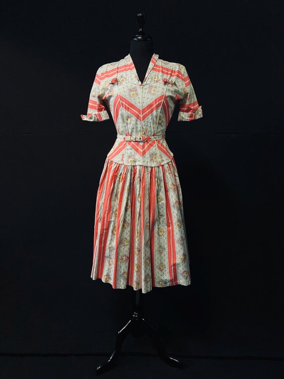 Pretty 1950's Summer Dress