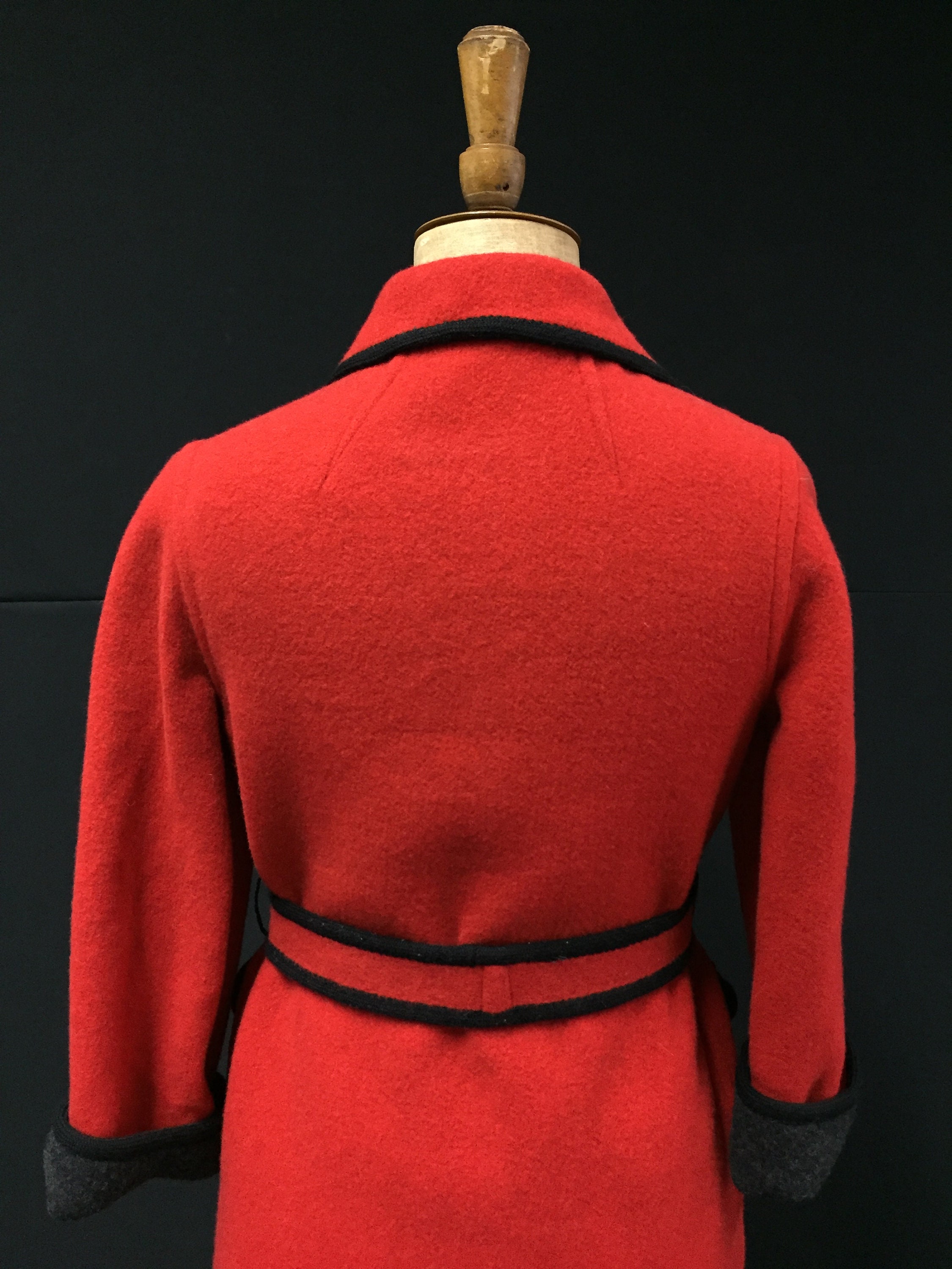 1960's Vintage Reversible Wooden Overcoat Etsy UK