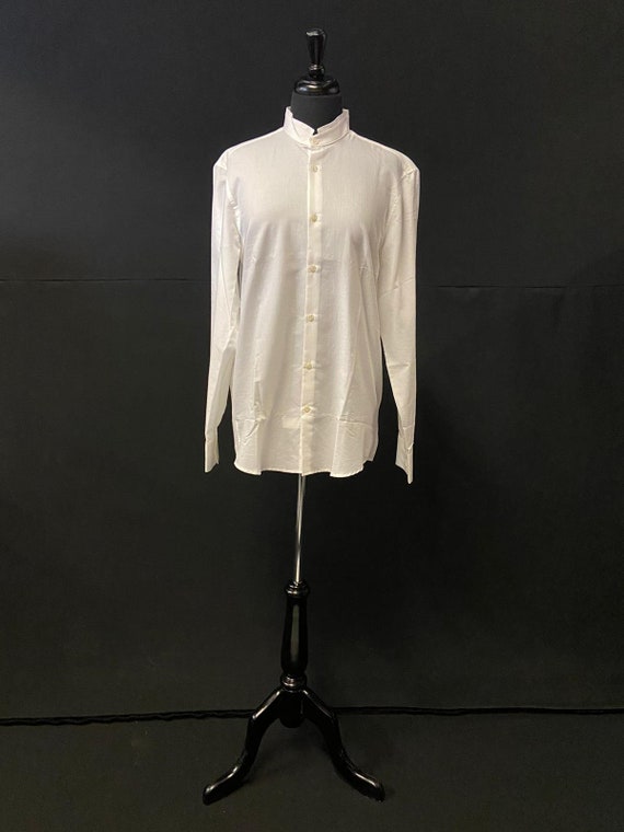 Deadstock 1980's shirt - Nehru Collar
