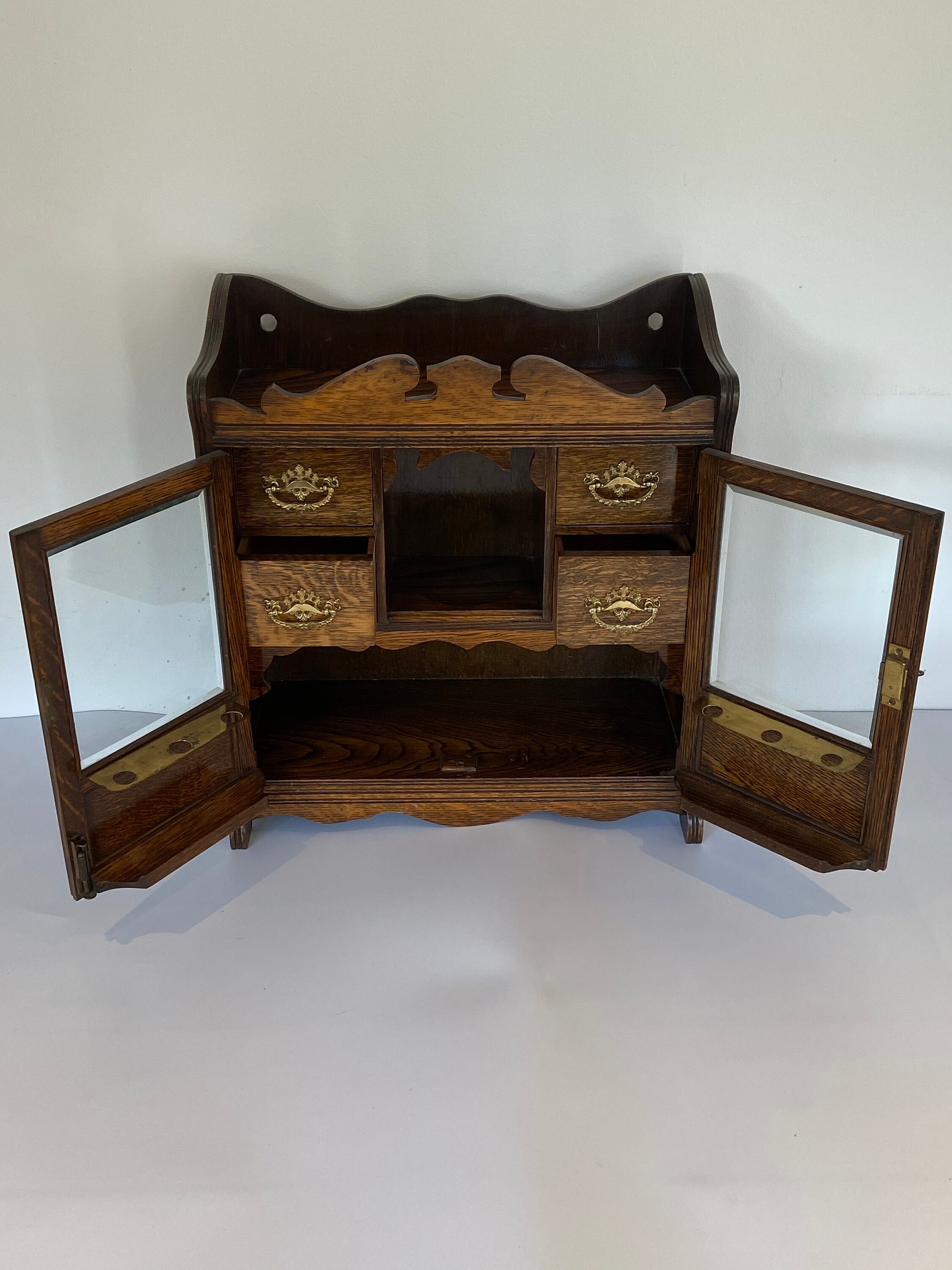 Qualität antike Eiche Raucher Schrank | Etsy