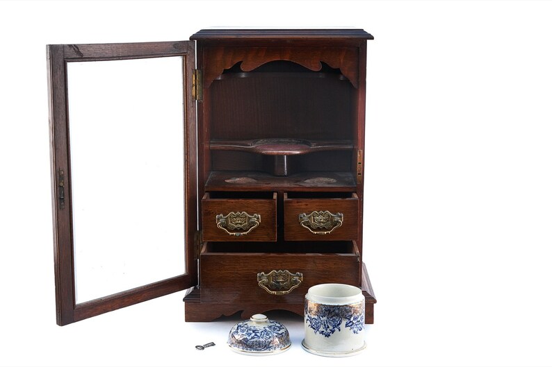 Antique Oak Smokers Etsy