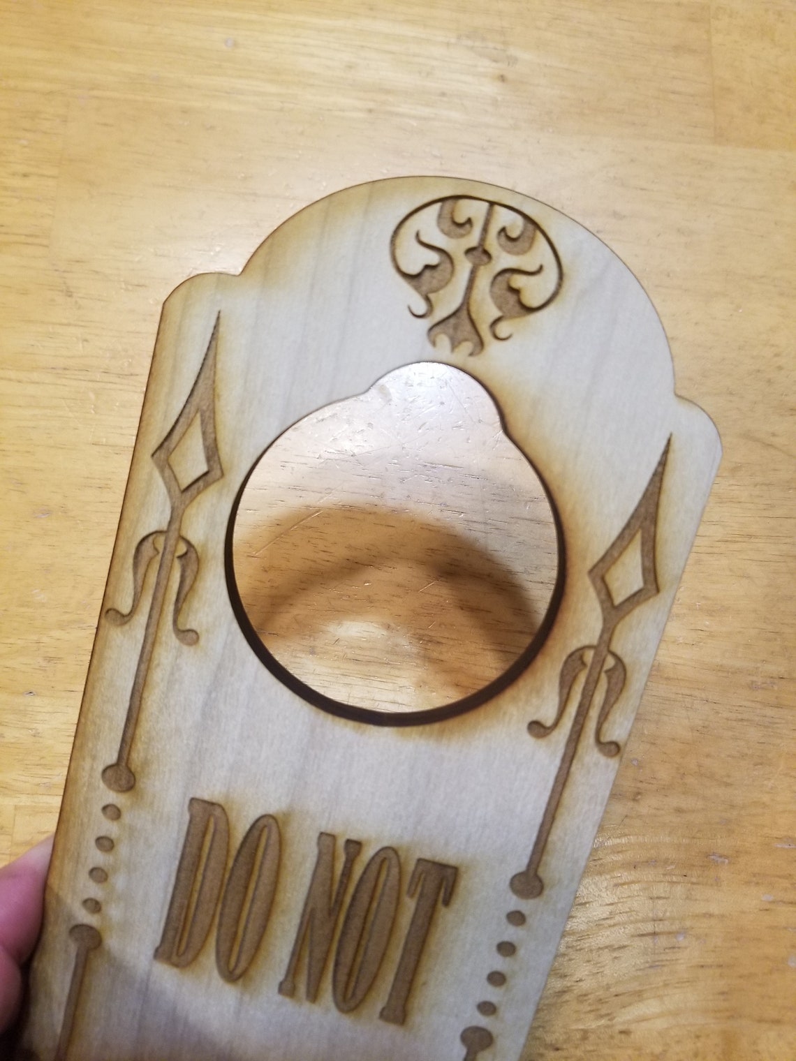 Do Not Disturb Engraved Door Hanger Sign Do Not Enter - Etsy