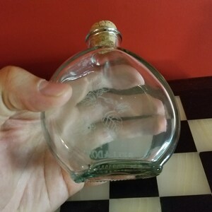 Belladonna Nightshade Etched Glass Apothecary Bottle 5.7 oz image 6