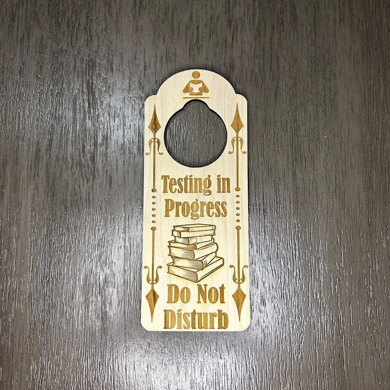 Testing in Progress Sign - Etsy