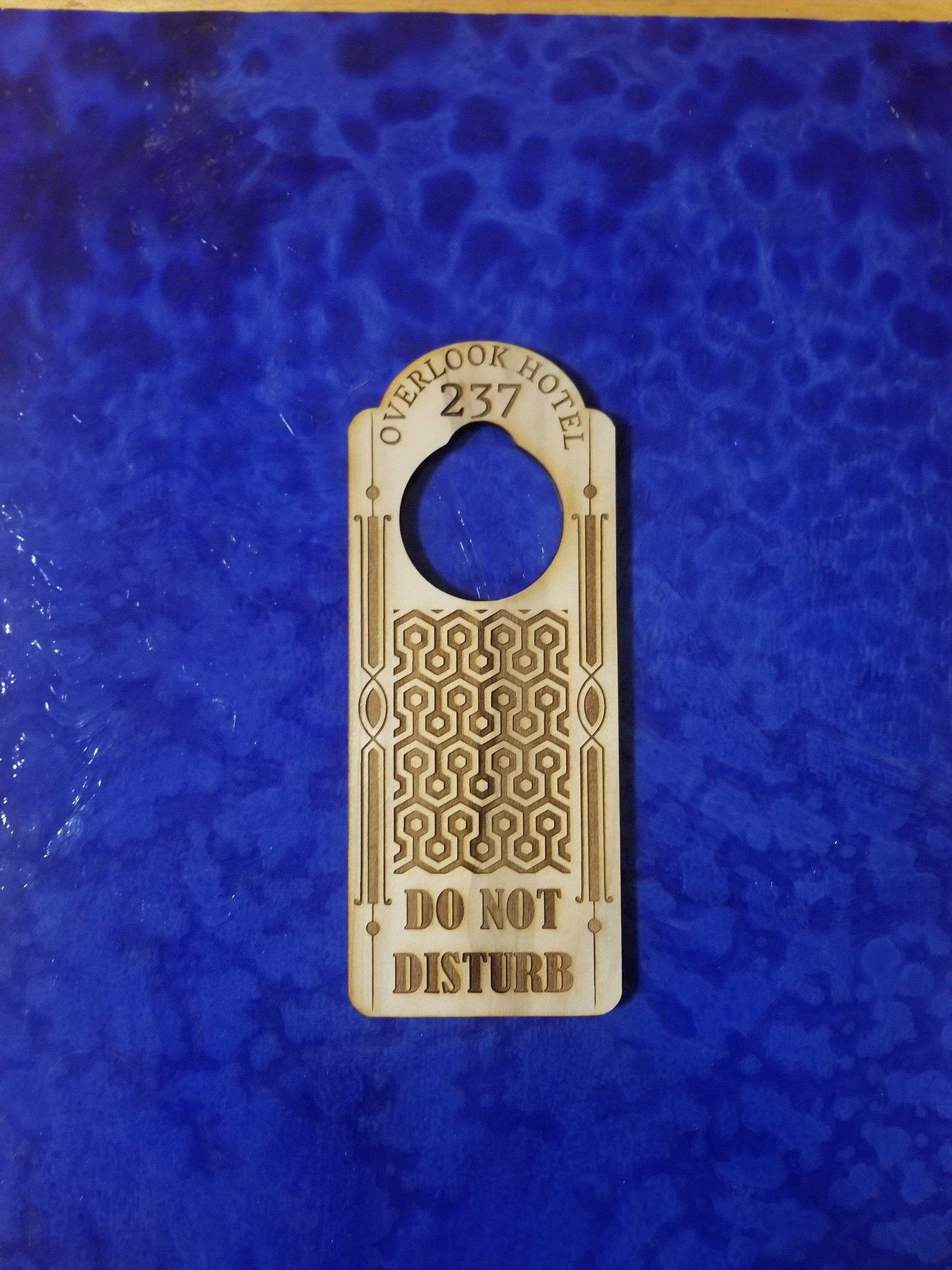 シャイニング オーバールックホテル ゴールドルーム チケット プレート The Shining Limited Edition 24k Gold Plated The Overlook