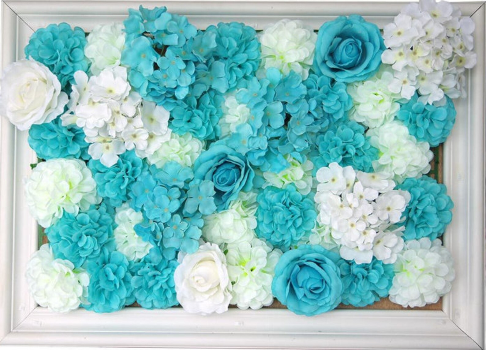 3D Flower Wall Panel Artificial Silk Peony Rose Flower Baby Etsy