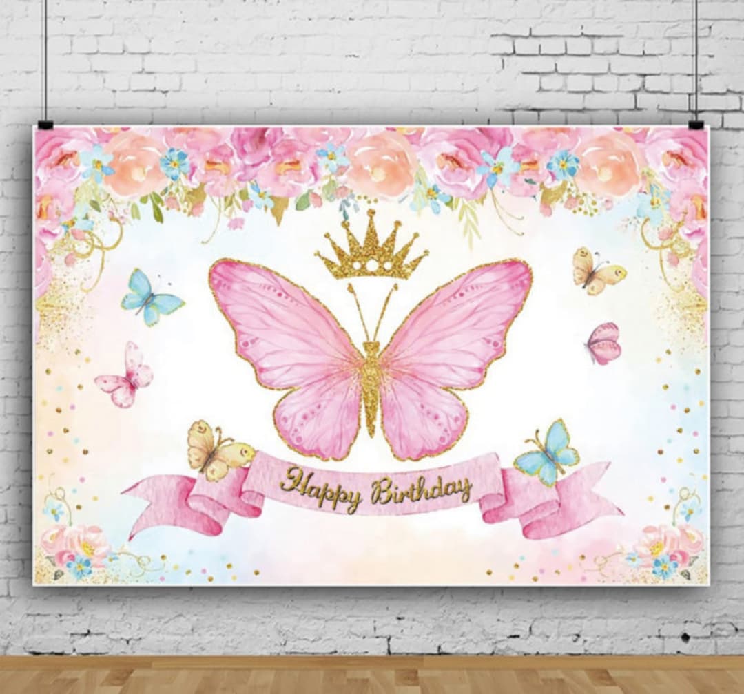 2m Hanging Paper Craft Butterfly Background Props Long Paper Card