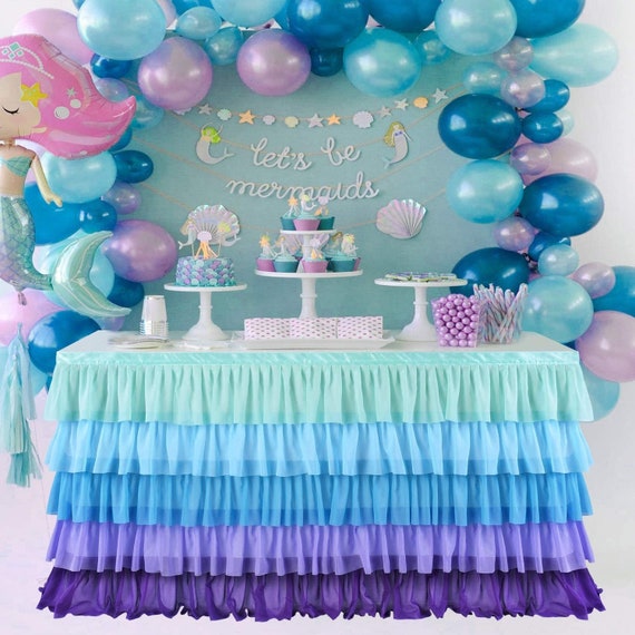Idées pour un anniversaire Sirène - Blog Fete Mix