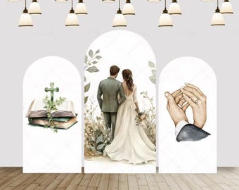 Fondo para arco de boda, despedida de soltera, decoración para fiesta de compromiso