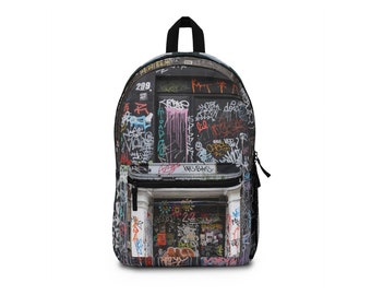 Graffiti Backpack Etsy