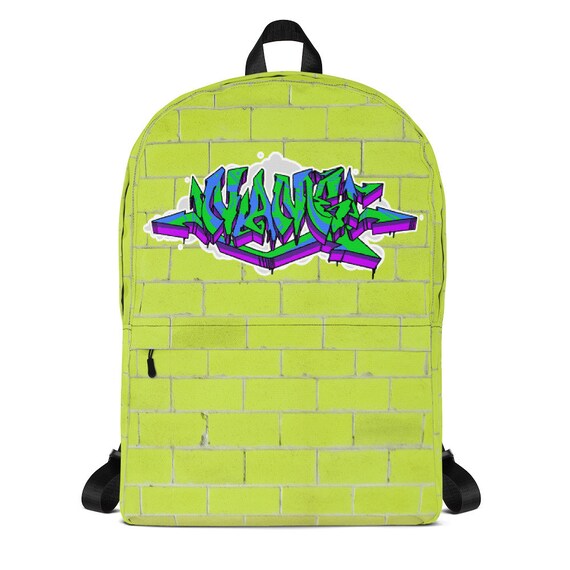 custom graffiti backpacks