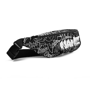 Personalized Graffiti Fanny Pack