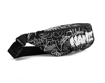 Personalized Graffiti Fanny Pack